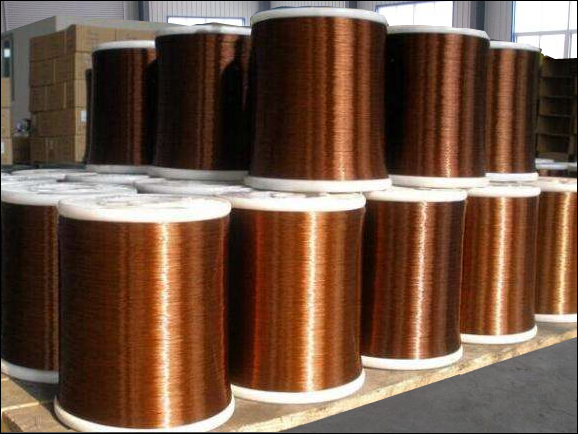 Copper wire for copper wire mesh weaving