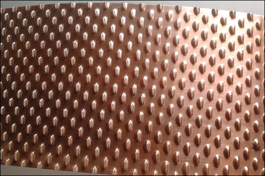 copper wall cladding