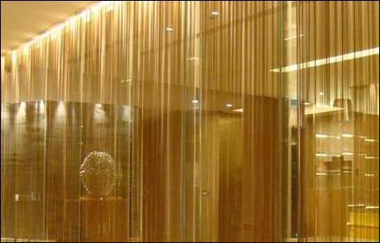 Copper Mesh Curtains, Drapery, Architectural Mesh